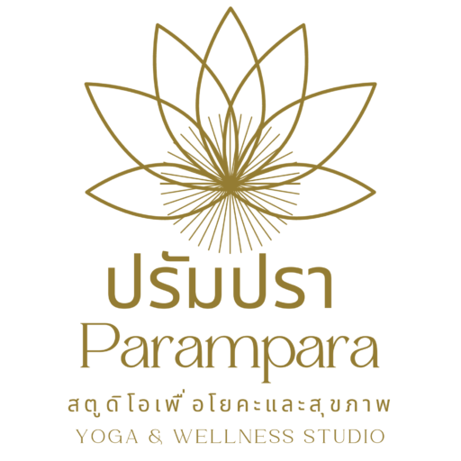 Parampara Yoga and wellness studio logo